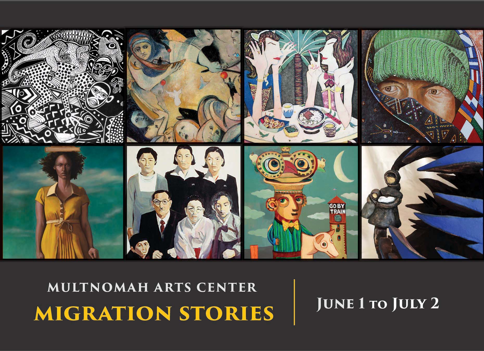 Migration Stories Postcard